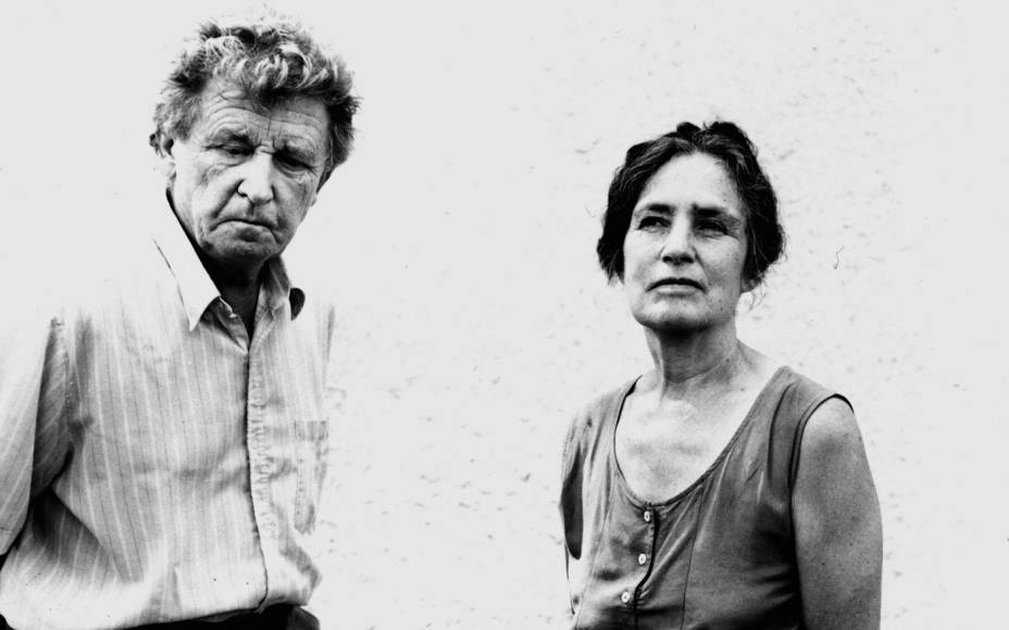 Os cineastas Jean-Marie Straub e Danèle Huillet: cinema difícil e austero