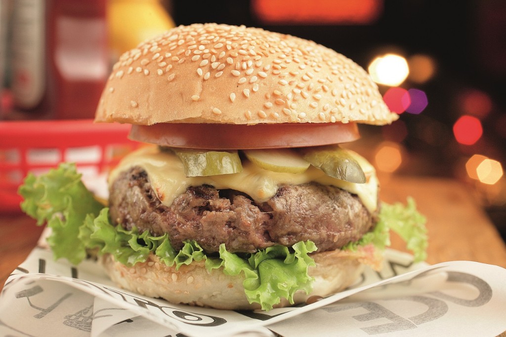 Stunt Burger: o sanduba mais barato da lista, a R$ 21,00 (foto: Fernando Moraes)
