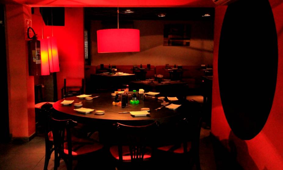 Ambiente do restaurante japonês