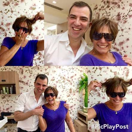 Marcos Aguiar, cabeleireiro responsável pelo novo look de Suzana Vieira (Foto: Reprodução/Instagram)
