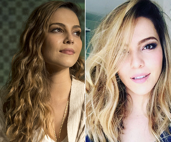 Antes e depois: a atriz clareou os cabelos e deu adeus para Cris, sua personagem em Babilônia