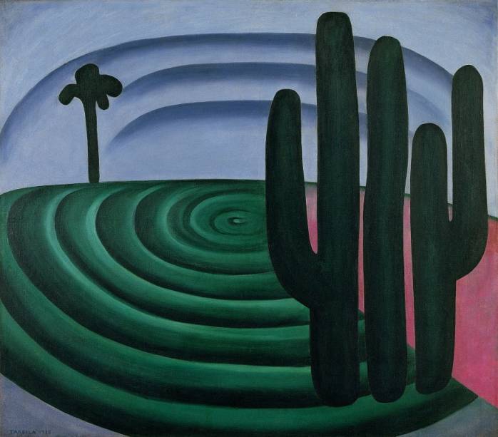 Distância (1928), de Tarsila do Amaral