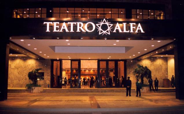 Fachada do Teatro Alfa