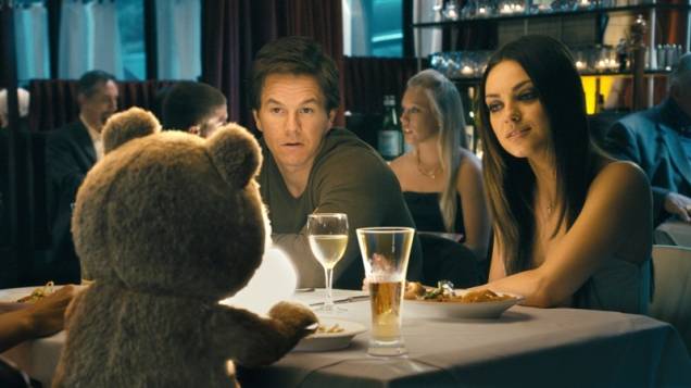 Mark Wahlberg e Mila Kunis em Ted