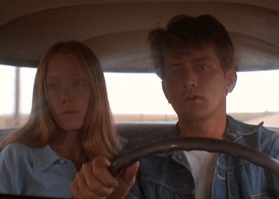 Terra de Ninguém: Sissy Spacek e Martin Sheen em um road movie de crimes e castigos