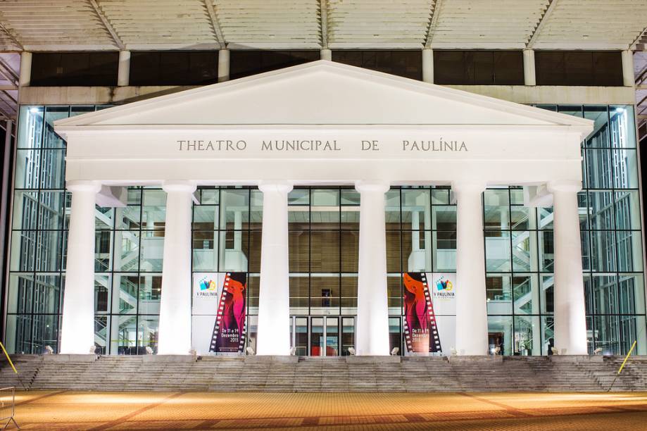 Fachada do Theatro Municipal Paulo Gracindo