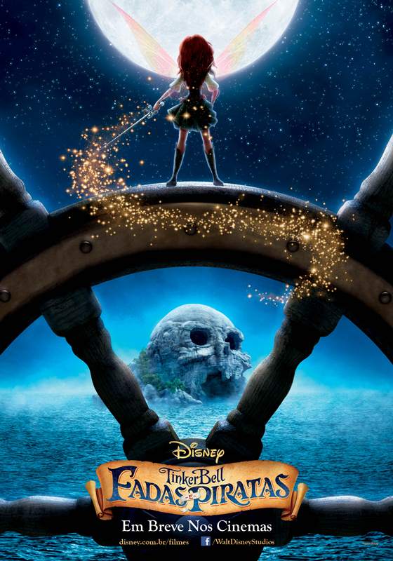 Tinker Bell - Fadas e Piratas: pôster do filme