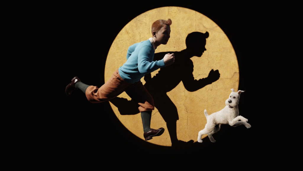 Tintin: cena da animação de 2011