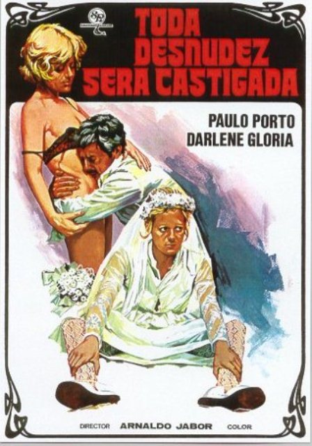 Toda Nudez Será Castigada (1972), de Arnaldo Jabor: pôster do filme