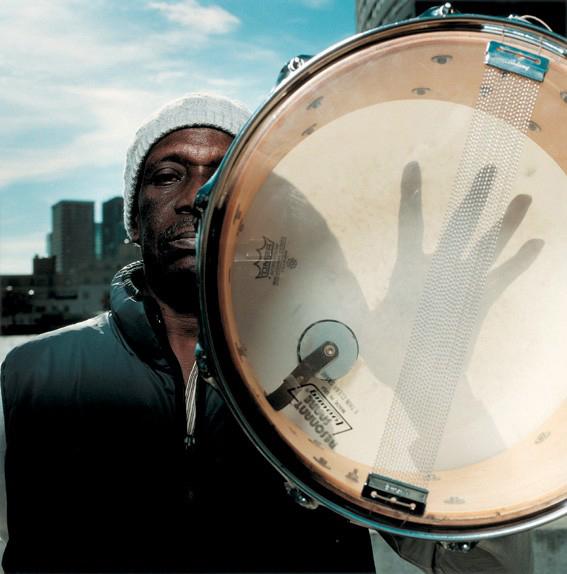 O baterista nigeriano Tony Allen O baterista nigeriano Tony Allen
