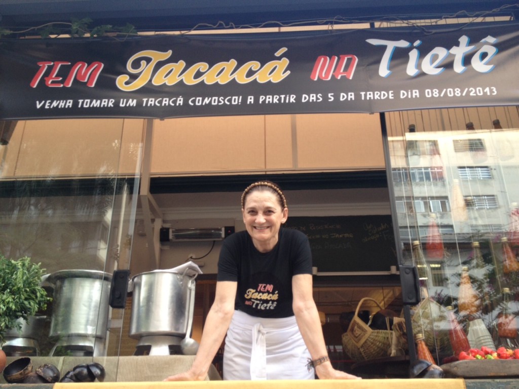A chef Mara Salles: dois anos de sucesso com tacacá uma vez por mês (Foto: Sophia Braun)