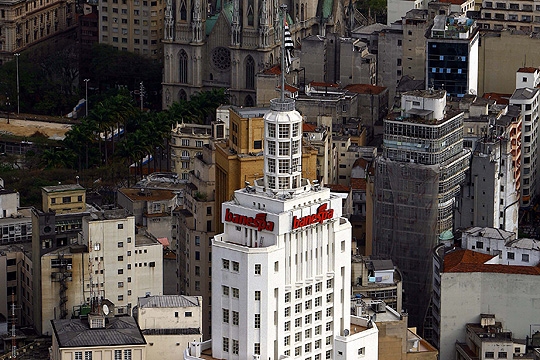 Torre do Banespa: do alto é possível ver quase toda a cidade