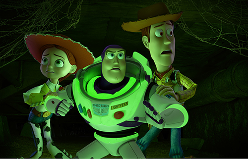 JESSIE, BUZZ LIGHTYEAR, WOODY