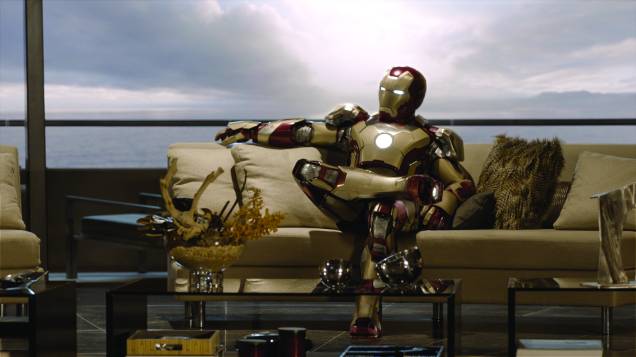 Em Homem de Ferro 3, Robert Downey Jr. volta a interpretar o super-herói