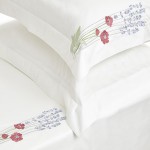 Jogo de lençol flower garden (queen), em tecido importado da Itália: de R$ 1.280,00 por R$ 1.024,00