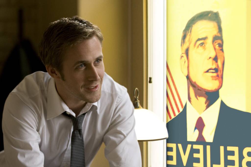 Ryan Gosling interpreta um diretor de comunicação em Tudo pelo Poder: novo filme de George Clooney