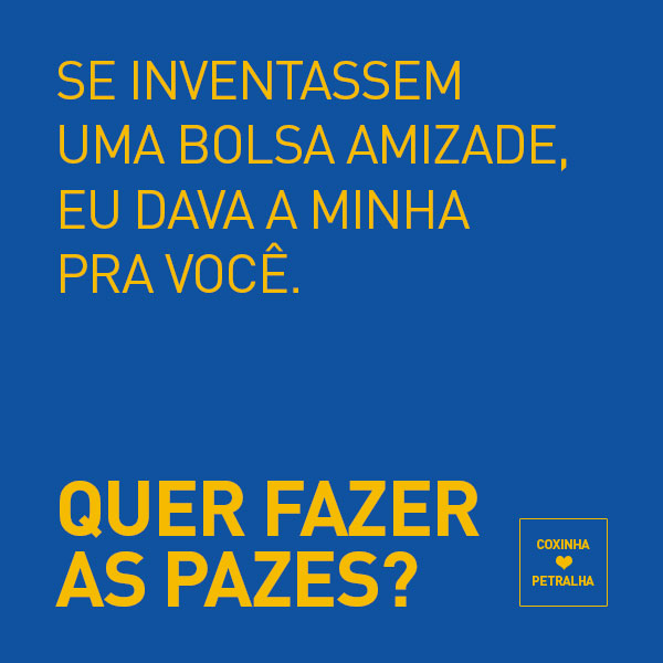 Site propõe que ‘coxinhas’ e ‘petralhas’ façam as pazes após eleições; confira as melhores montagens