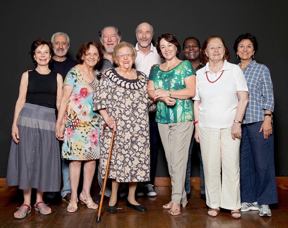 O elenco da comédia dramática "A Última Sessão" (Foto: Rodrigo Wagner)
