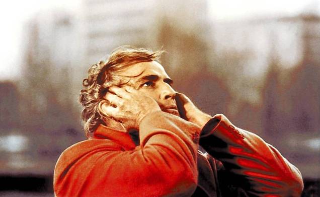 Cena do filme "Último Tango em Paris" (Itália, França 1972) de Bernardo Bertolucci Cena do filme "Último Tango em Paris" (Itália, França 1972) de Bernardo Bertolucci