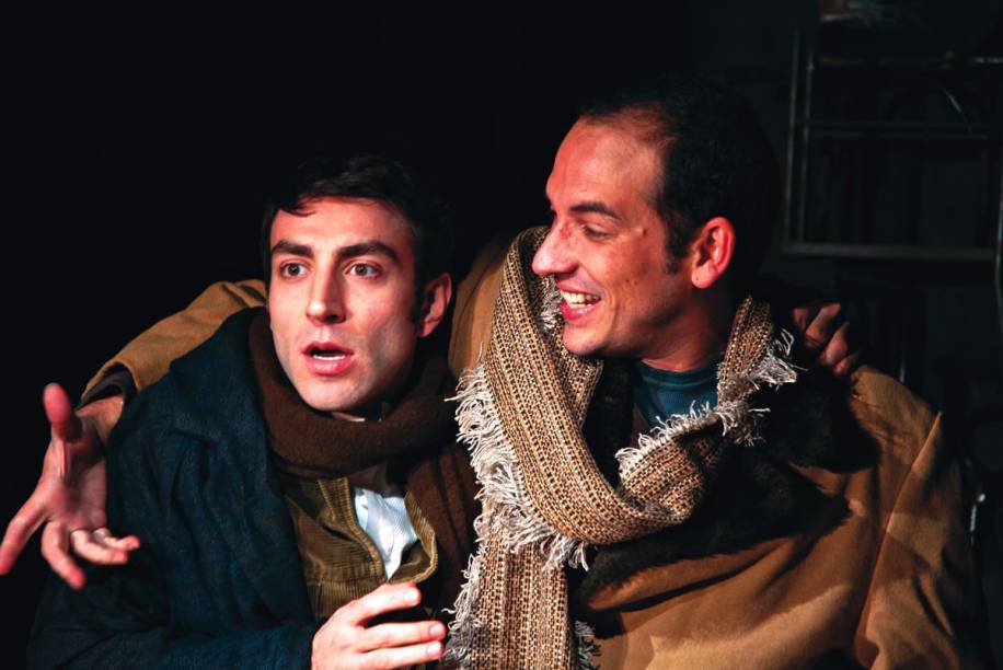 Rodrigo Pandolfo e Cadu Fávero estão no drama Um Coração Fraco, adaptação de novela de Dostoiévski