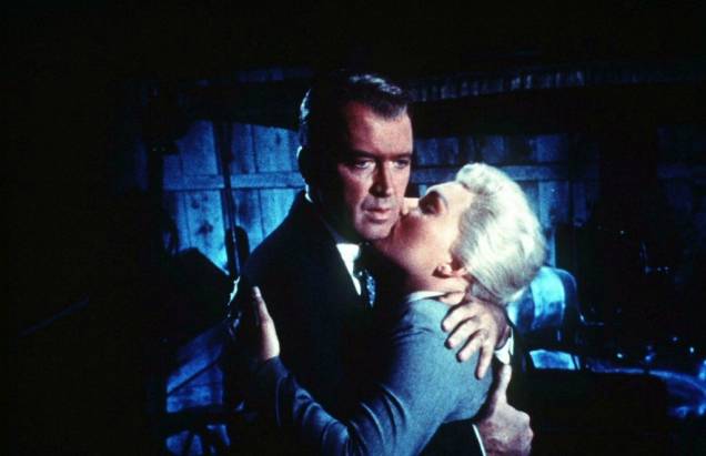 Um Corpo que Cai: suspense estrelado por James Stewart e Kim Novak