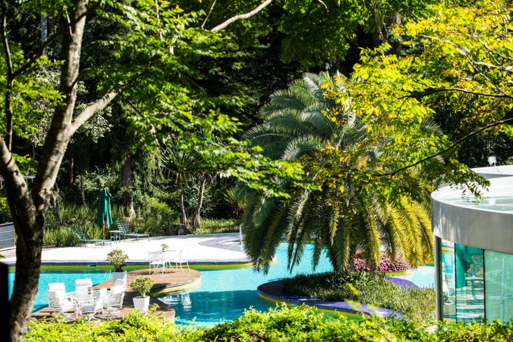 A piscina quatro estações do Hotel Unique Garden (Foto: Guilherme Calissi)