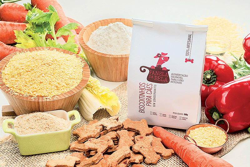 Panela da Bela: biscoitos naturebas para cães