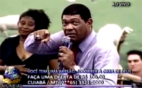 Valdemiro Santiago, pastor da Igreja Mundial, amaldiçoa ‘Pânico da Band’ em vídeo
