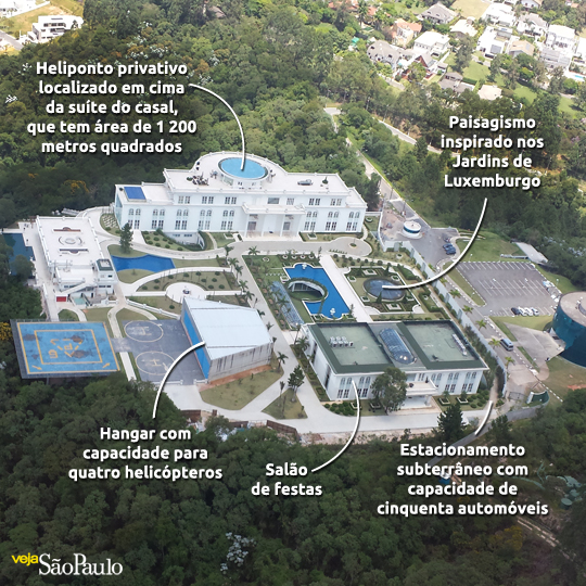 Ficou pronta a maior mansão do Brasil | VEJA SÃO PAULO