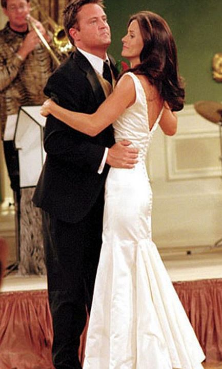 Vestido de noiva que a Monica usou em Friends