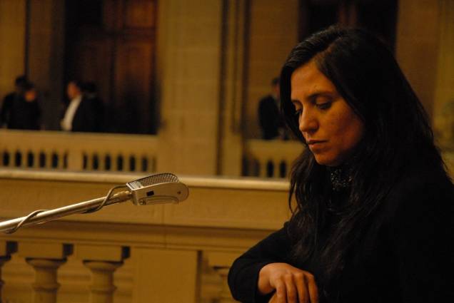 A atriz Francisca Gavilán em Violeta Foi para o Céu: drama biográfico dirigido por Andrés Wood, de “Machuca” (2004) A atriz Francisca Gavilán em Violeta Foi para o Céu: drama biográfico dirigido por Andrés Wood, de “Machuca” (2004)