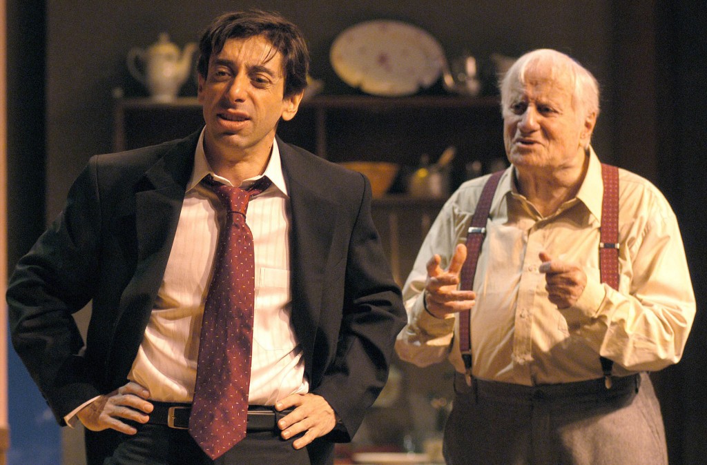 Cassio Scapin e Paulo Autran em "Vistando o Sr. Green": estreia em 2000 (Foto: João Caldas)