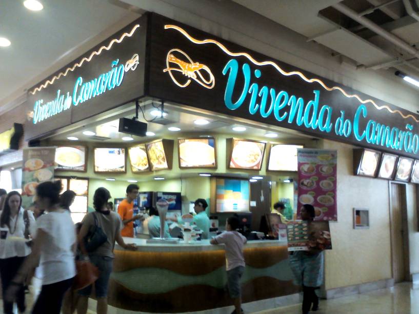 Vivenda do Camarão, restaurante no Shopping Center Norte