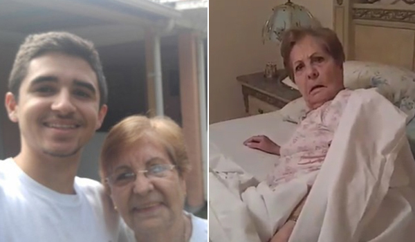 A reação da avó deste rapaz à notícia da morte de Fidel viralizou na internet