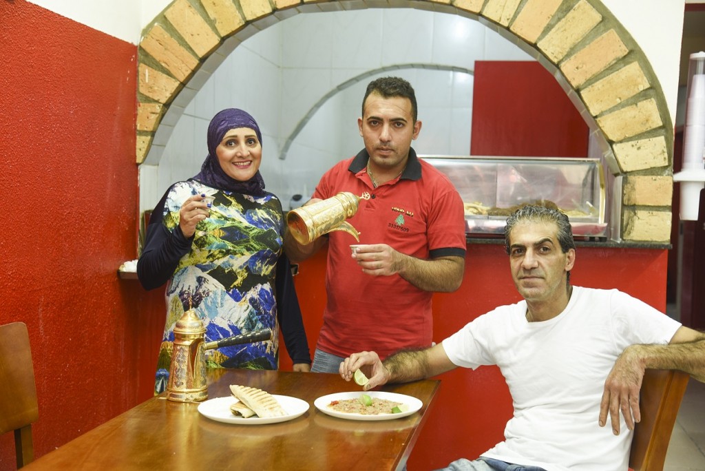 Aliah, Ahmed e Mohamed: os donos do negócio