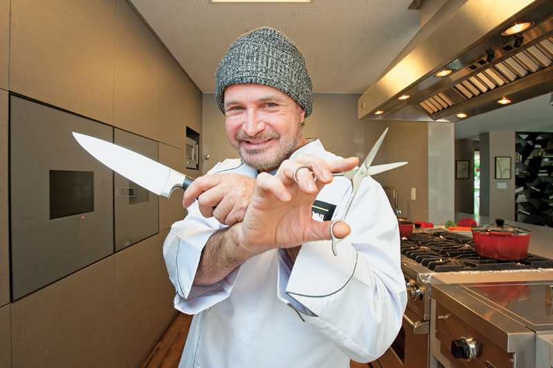 Wanderley Nunes e o hobby de ser chef de cozinha