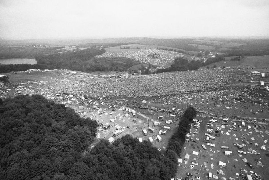 Woodstock, original: mais de 450 000 pessoas em três dias de shows (foto: reprodução/Veja.com)