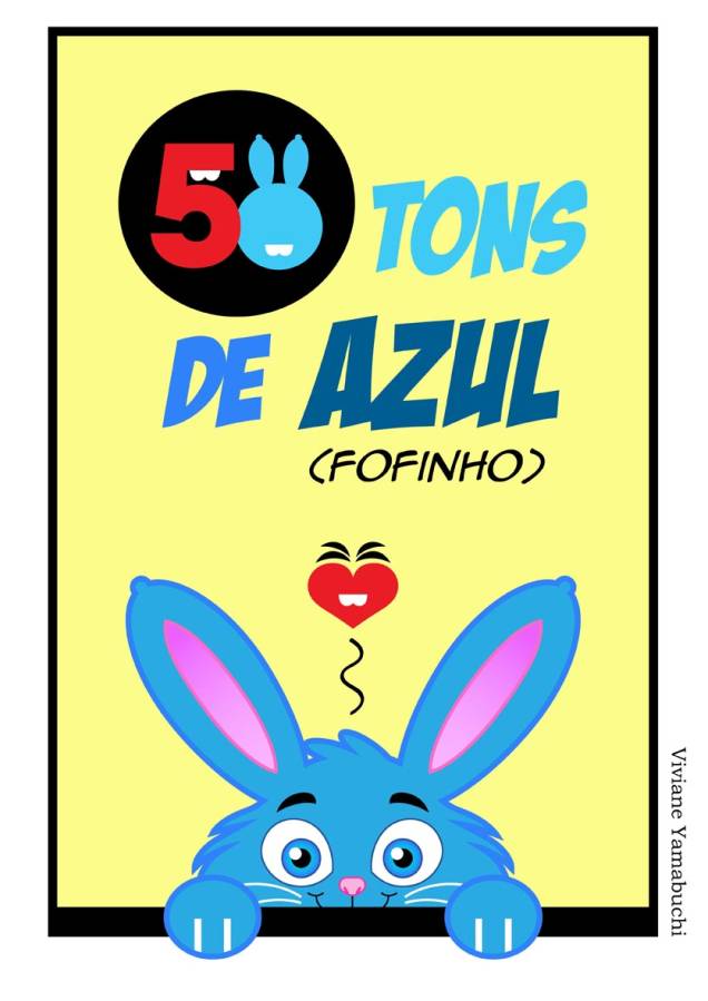 Neste painel, o coelhinho está antenado nas tendências literárias Neste painel, o coelhinho está antenado nas tendências literárias
