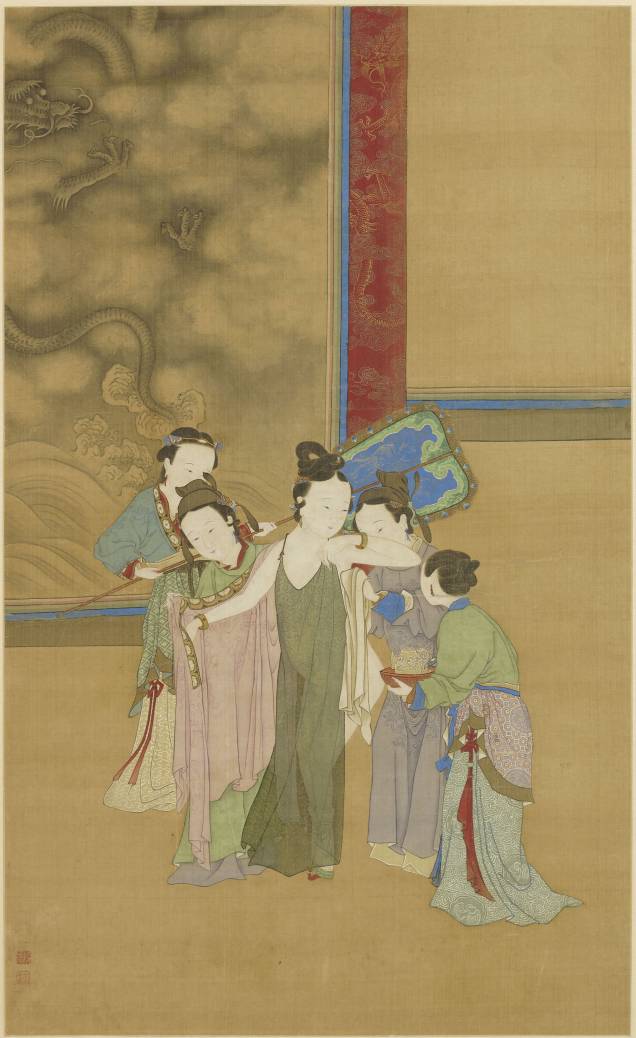 Guifei após o Banho, de Yin Qiu Yang