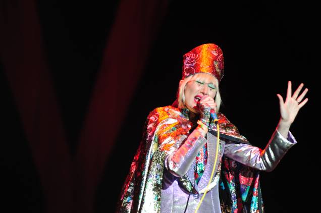 A vocalista Karen O, do Yeah Yeah Yeahs A vocalista Karen O, do Yeah Yeah Yeahs