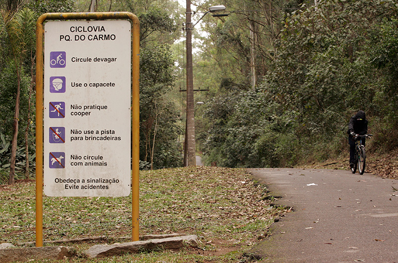 Parque do Carmo - ciclovia