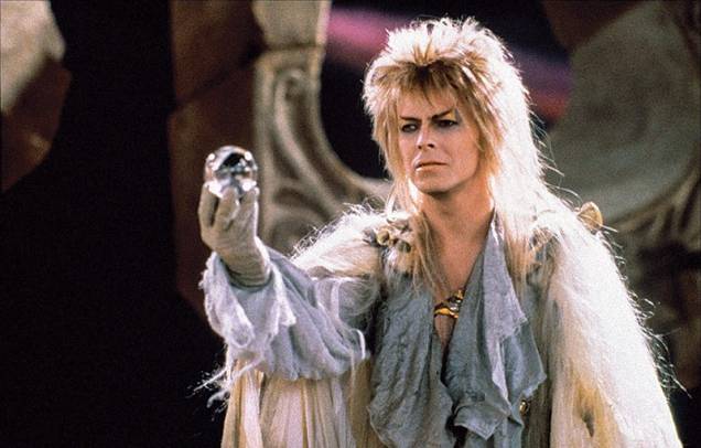 David Bowie, no filme "Labirinto"