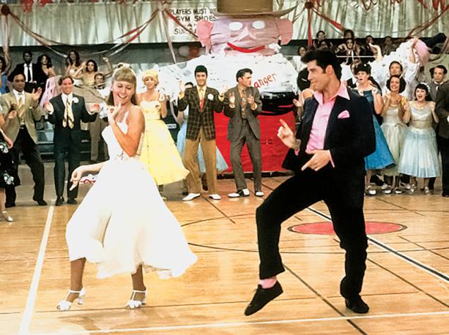 	Grease — Nos Tempos da Brilhantina: Olivia Newton-John e John Travolta