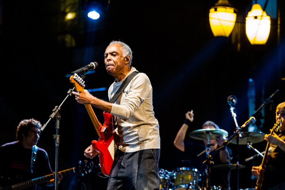 Gilberto Gil fechou a festa