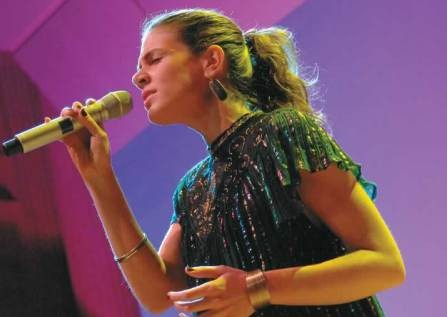 A cantora Mariana Aydar