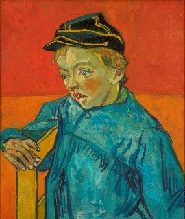 O Escolar (O filho do carteiro - Gamin au Képi) , 1888