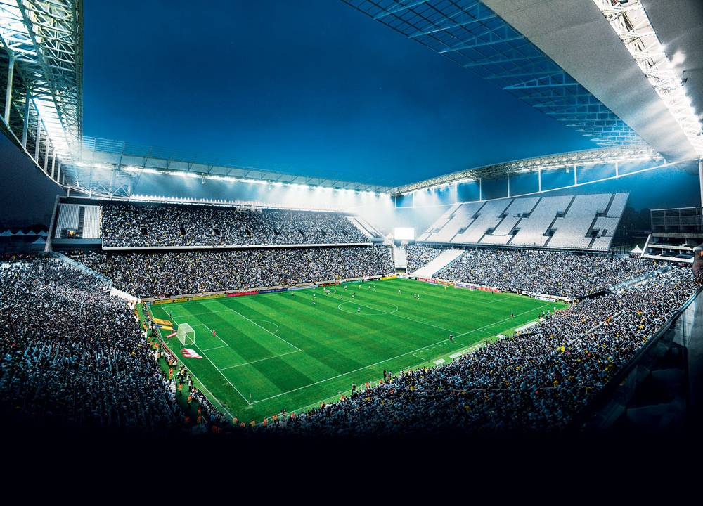 Estádio do Corinthians, em São Paulo