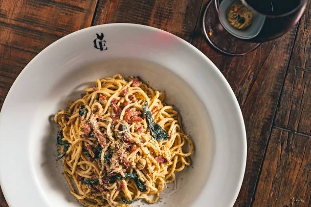 Tagliolini à carbonara Tagliolini à carbonara