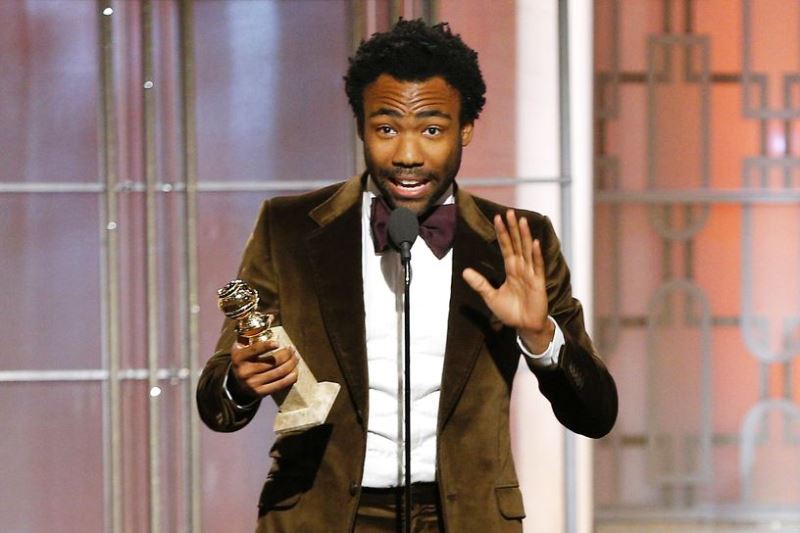Donald Glover foi premiado como melhor ator de seriado/comédia por Atlanta 