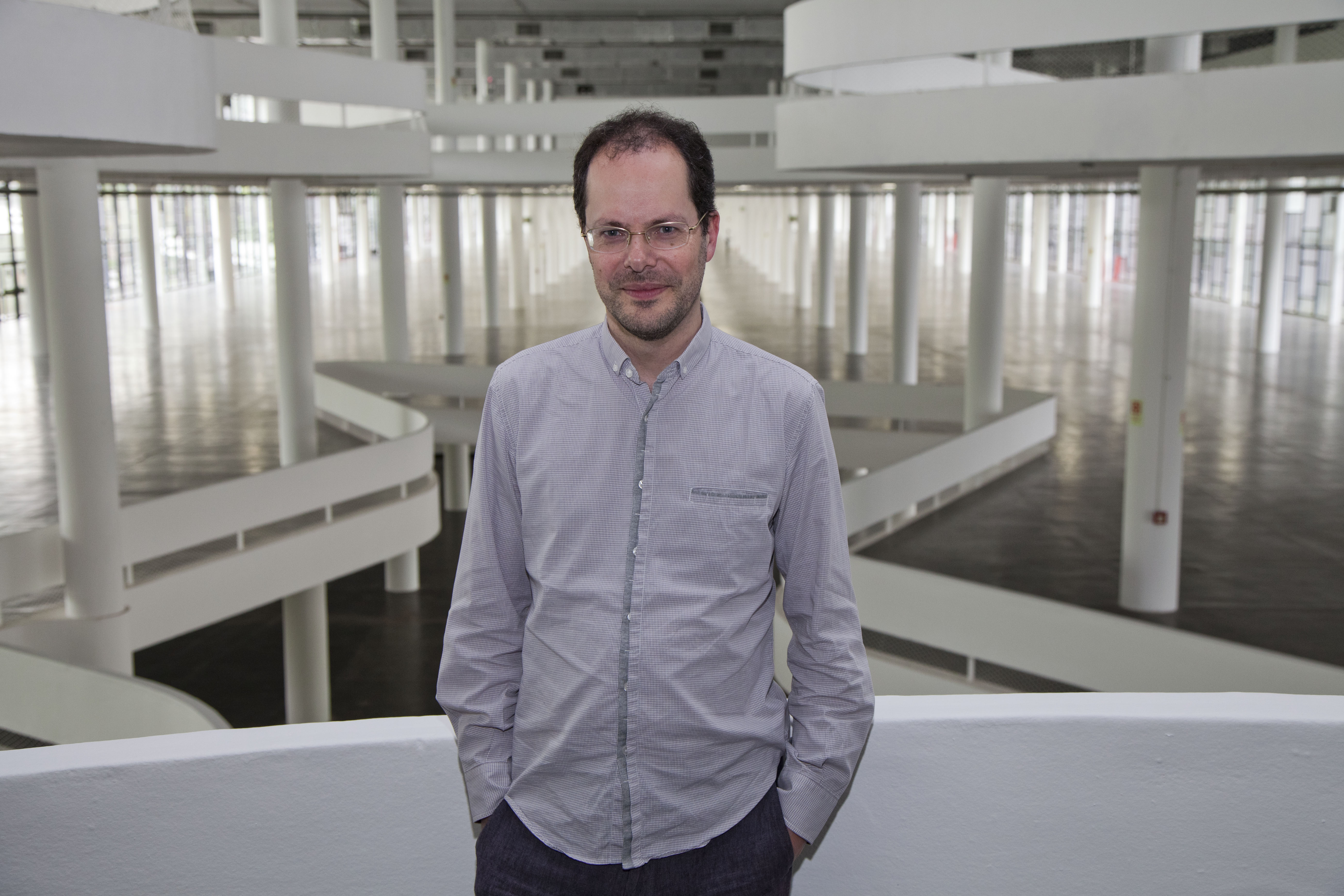 Gabriel Pérez-Barreiro Curador da Bienal O espanhol Gabriel Pérez-Barreiro assume a curadoria da próxima Bienal (© Pedro Ivo Trasferetti / Fundação Bienal de São Paulo)